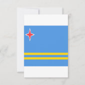 Flag of Aruba Save The Date (Voorkant)
