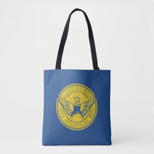Flag of Atlanta, Georgia Tote Bag (Voorkant)