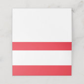 Flag of Austria Plaatskaartje (Buitenkant ongevouwen)