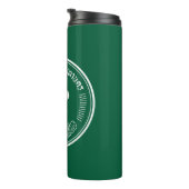 Flag of Bangkok, Thailand Thermal Tumbler Thermosbeker (Geroteerd rechts)