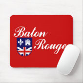 Flag of Baton Rouge, Louisiana Mouse Pad Muismat (Met muis)