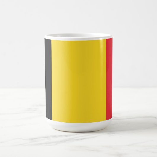 Flag of Belgium Koffiemok (Center)