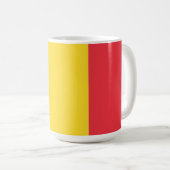 Flag of Belgium Koffiemok (Voorkant rechts)