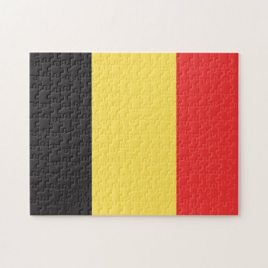 Flag of Belgium Legpuzzel (Horizontaal)