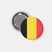 Flag of Belgium Magneet (Voorkant / Achterkant)