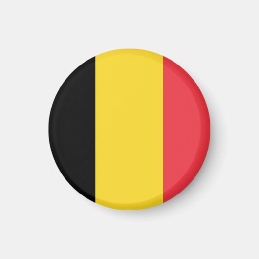 Flag of Belgium Magneet (Voorkant)