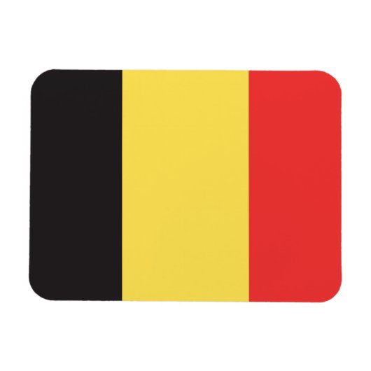 Flag of Belgium Magneet (Horizontaal)