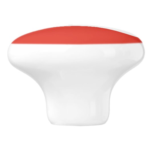 Flag of Berlin Ceramic Knob Keramische Knop (Zijkant)