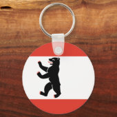 Flag of Berlin Keychain (Achterkant)
