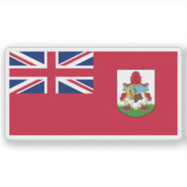 Flag of Bermuda, British Overseas Territory Sticker