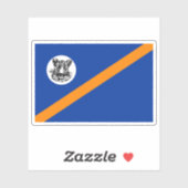 Flag of Bophuthatswana, Republic of South Africa Sticker (Vel)