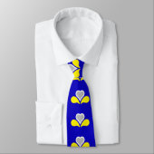 Flag of Brussels, Belgium Neck Tie Stropdas (Gebonden)