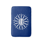 Flag of Buffalo, New York Bath Mat (Voorkant Verticaal)