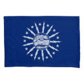 Flag of Buffalo, New York Pillow Case Kussensloop (Voorkant)