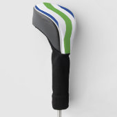 Flag of Burlington, Vermont Golfheadcover (Schuin)