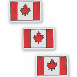 Flag of Canada Pack Sticker