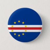 Flag of Cape Verde - Cape Verdean Pin Button (Voorkant)