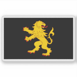 Flag of Ceredigion (Cardiganshire) county, Wales Sticker