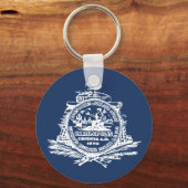 Flag of Charleston, South Carolina Keychain (Voorkant)