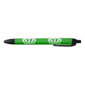 Flag of Charlotte, North Carolina Zwarte Inkt Pen (Bodem)