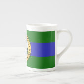 Flag of Chattanooga, Tennessee Bone China Mug Porselein Kop (Rechts)