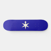 Flag of Chiba Prefecture, Japan Persoonlijk Skateboard (Horizontaal)