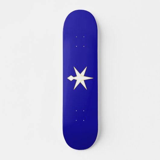 Flag of Chiba Prefecture, Japan Persoonlijk Skateboard (Voorkant)