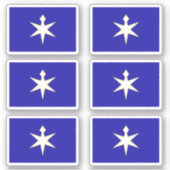 Flag of Chiba Prefecture, Japan Sticker (Voorkant)