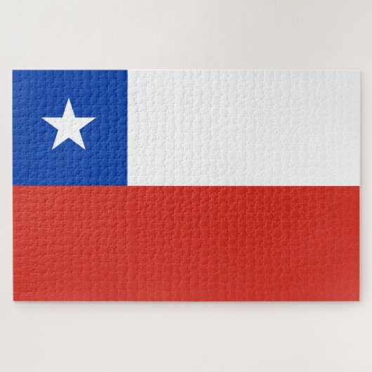 Flag of Chile Legpuzzel (Horizontaal)