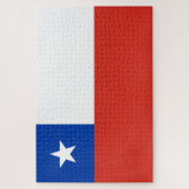 Flag of Chile Legpuzzel (Verticaal)