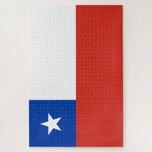 Flag of Chile Legpuzzel (Verticaal)