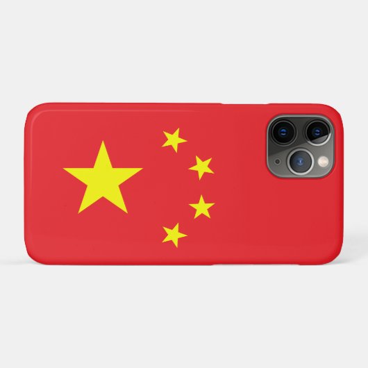 Flag of China Case-Mate iPhone Case (Achterkant (horizontaal))
