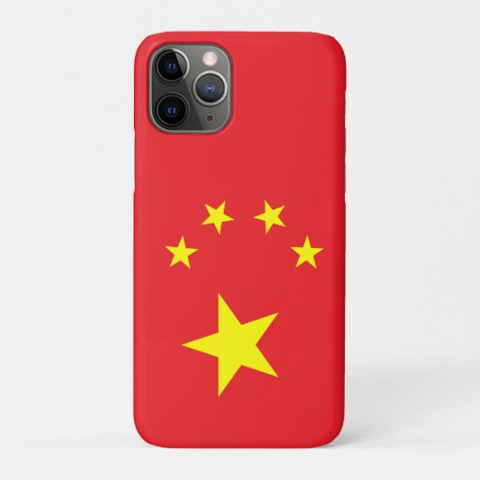 Flag of China Case-Mate iPhone Case (Achterkant)