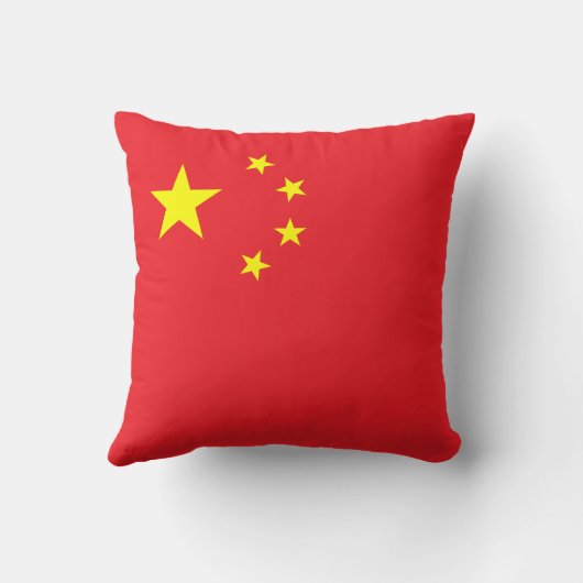 Flag of China Kussen (Achterkant)