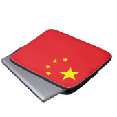 Flag of China Laptop Sleeve (Voorkant onderkant)