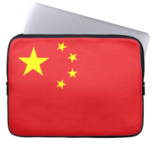 Flag of China Laptop Sleeve (Voorkant)