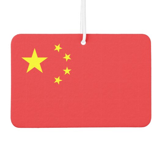 Flag of China Luchtverfrisser (Voorkant)