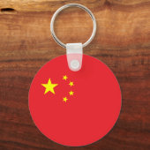 Flag of China Sleutelhanger (Voorkant)