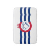 Flag of Cincinnati, Ohio Bathroom Mat (Voorkant Verticaal)