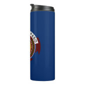 Flag of City of El Paso, Texas Thermal Tumbler Thermosbeker (Geroteerd rechts)