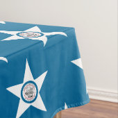 Flag of city of Houston, Texas Tablecloth Tafelkleed (Voorbeeld)