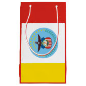 Flag of Columbus, Ohio Small Gift Bag Klein Cadeauzakje (Voorkant)