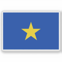 Flag of Congo Free State (1885–1908) Sticker