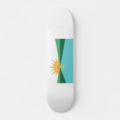Flag of Coral Springs, Florida Persoonlijk Skateboard (Voorkant)