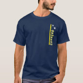Flag of Curaçao T-shirt (Voorkant)