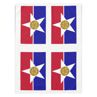 Flag of Dallas, Texas Tablecloth Tafelkleed