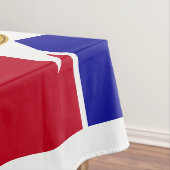 Flag of Dallas, Texas Tablecloth Tafelkleed (Voorbeeld)