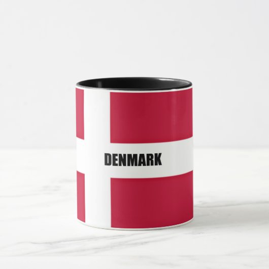 Flag of Denmark Magic Mug Mok (Midden)