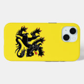 Flag of Flanders Hoesje-Mate iPhone Case (Achterkant (horizontaal))