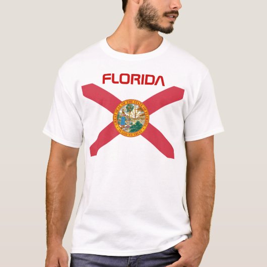 Flag_of_Florida_svg, FLORIDA T-shirt (Voorkant)